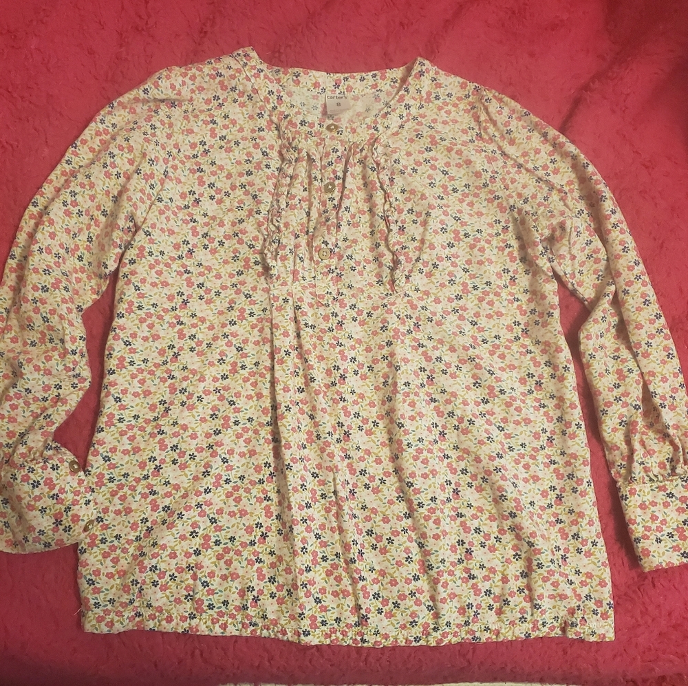 Floral Carters Blouse Size 8
